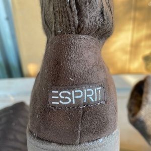 Esprit sweater boots new size 9